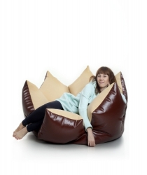  Бескаркасная мебель Кресло диван "Flower" 