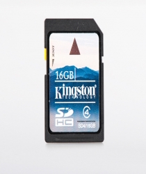  Карта памяти Kingston SDHC 16 GB SD4/16 GB 