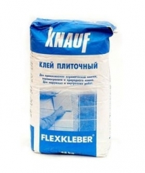  Клей для плитки эластичный Knauf Flexkleber (серый, 25 кг) 