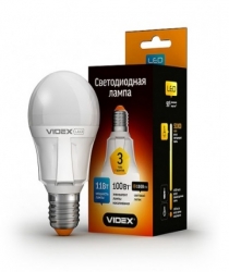  Светодиодная лампа LED Videx A60 11W E27 4100K 220V 