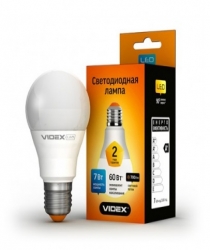  Светодиодная лампа LED Videx A60e 7W E27 4100K 220V 