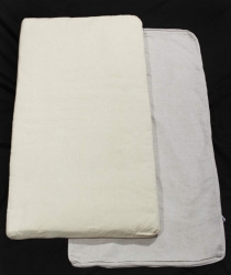  Льняной матрас для детской кроватки с хлопковой ткани 35х80 см 